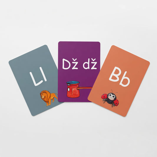 Croatian Flashcards – Abeceda