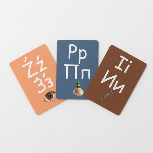 Montenegrin Flashcards – Abeceda & Azbuka