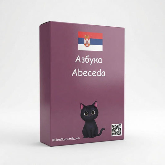 Serbian Flashcards – Azbuka & Abeceda